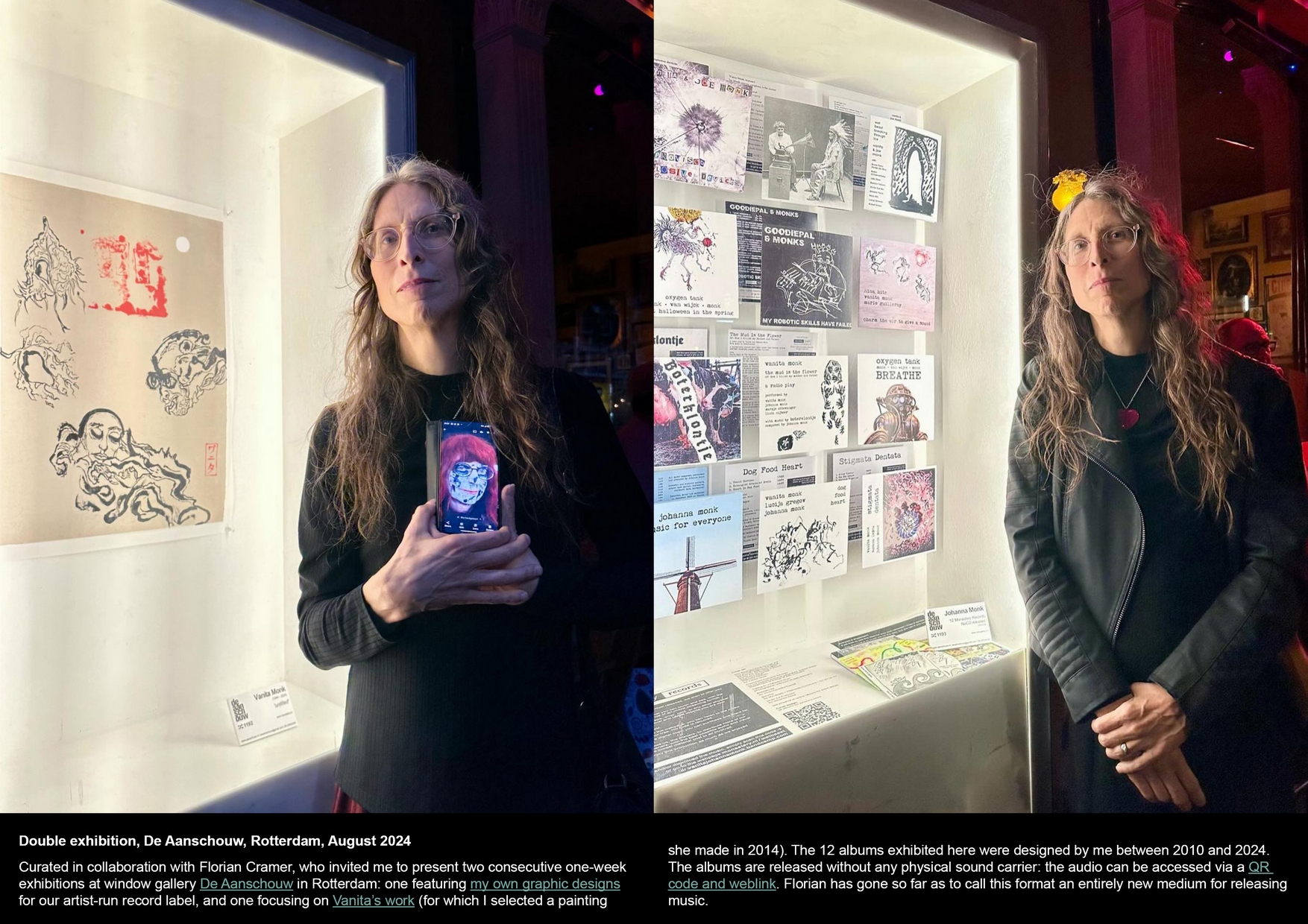 Double exhibition, De Aanschouw, Rotterdam (2024)