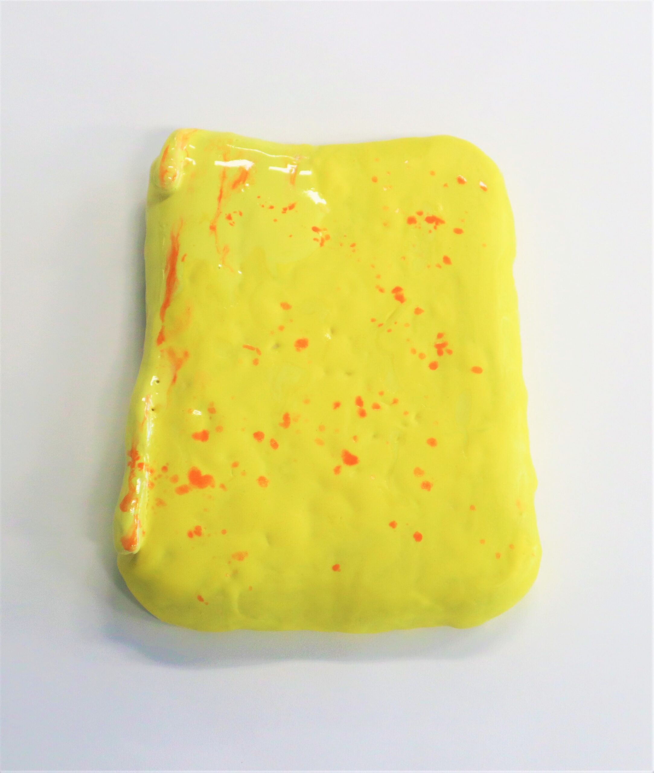 Esterism predictions N2, (2024)Glazed ceramic painting - 25 x 20 x 4 cm