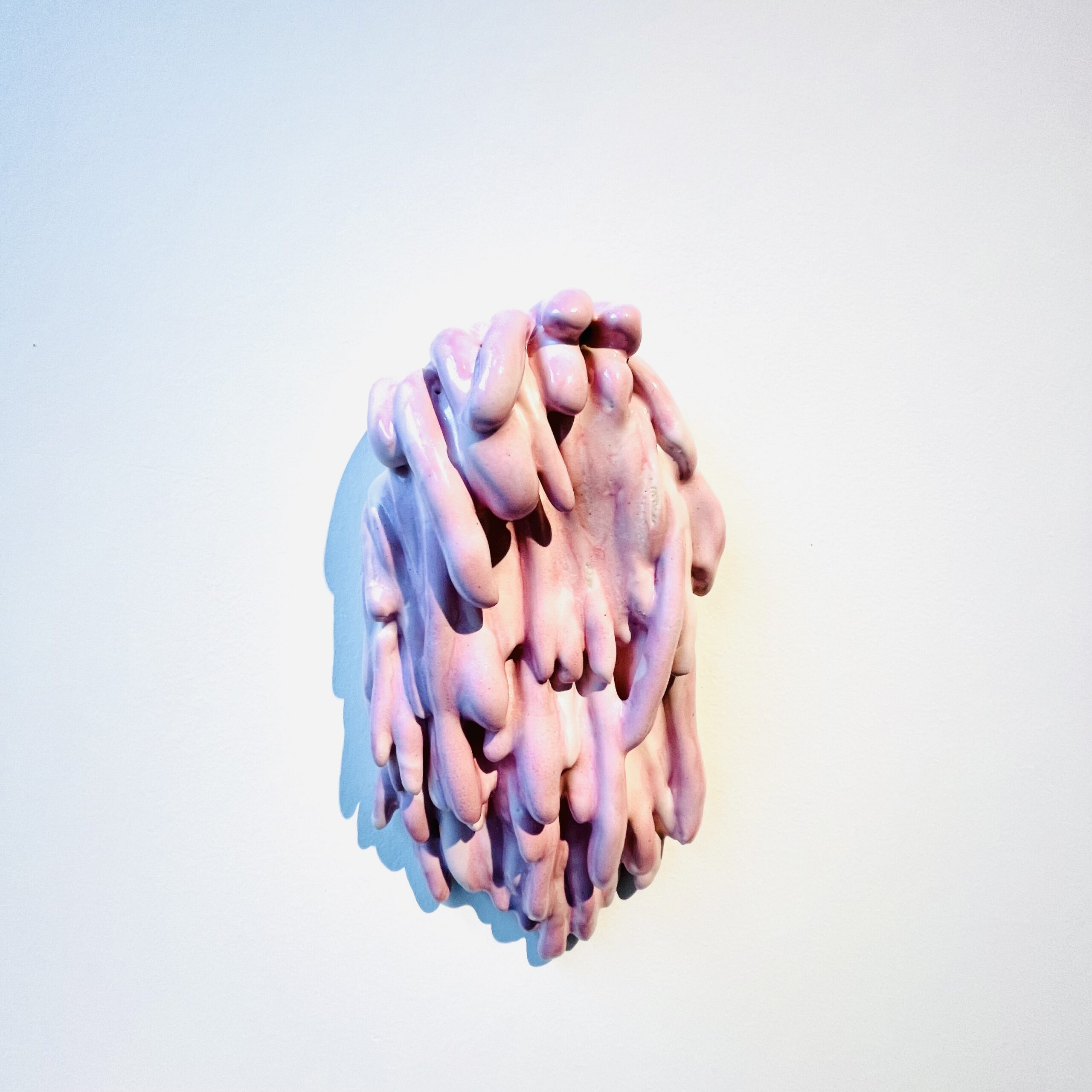Persuasion by tears I, (2023) - 12 x 8 x 5cm  glazed ceramic