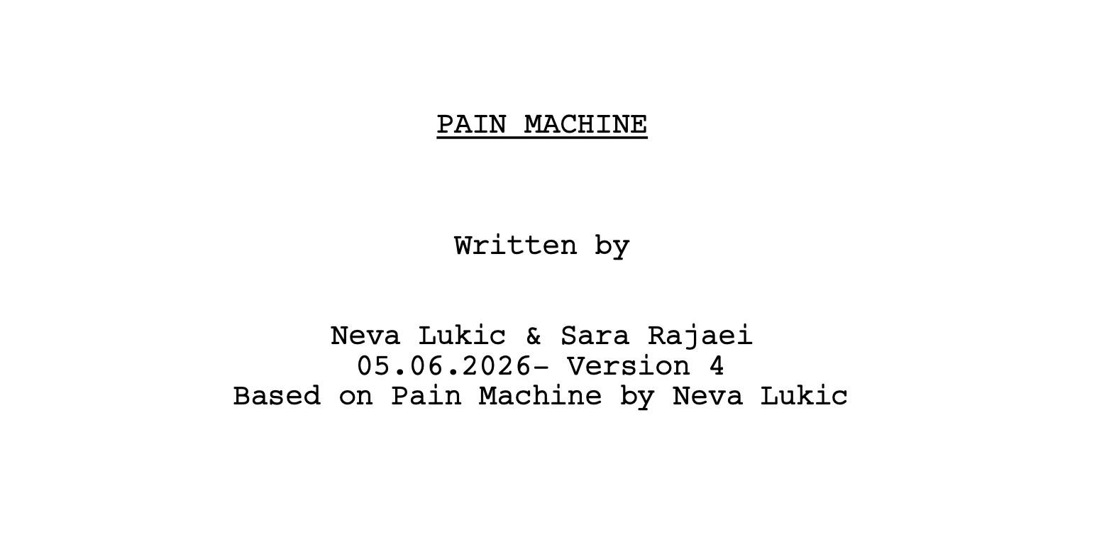 Pain Machine