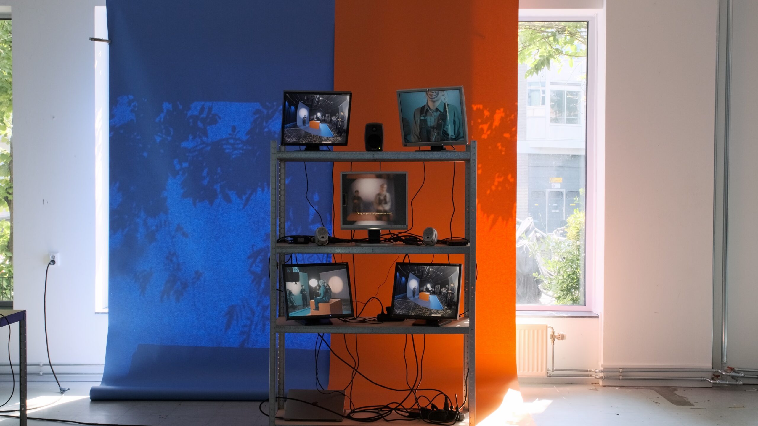 For Your (Un)safety and (Dis)comfort, 5-channel video installation, 2026 (11:12)