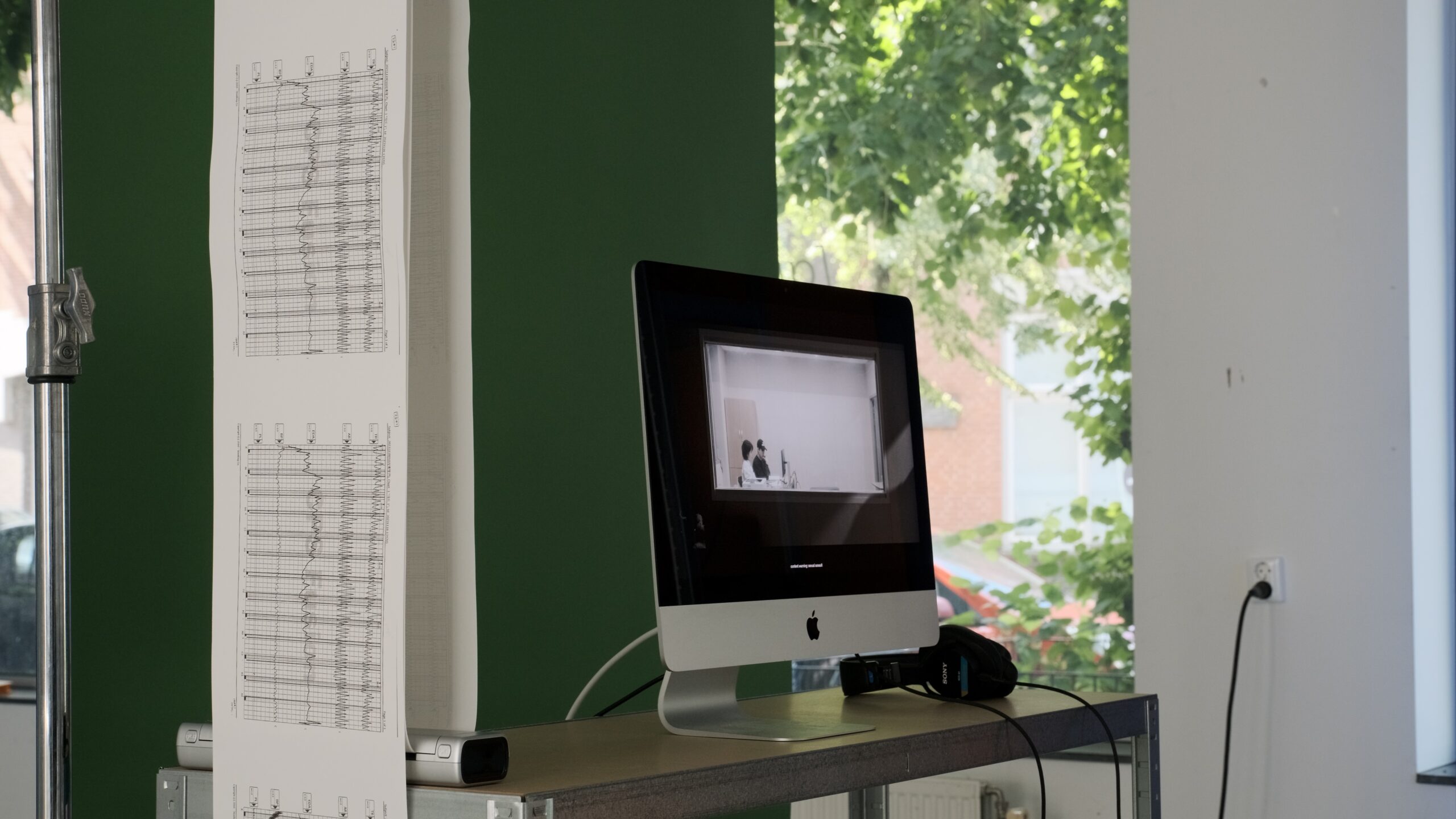 Follow My Fingers, mixed-media installation, 2026 (08:41)