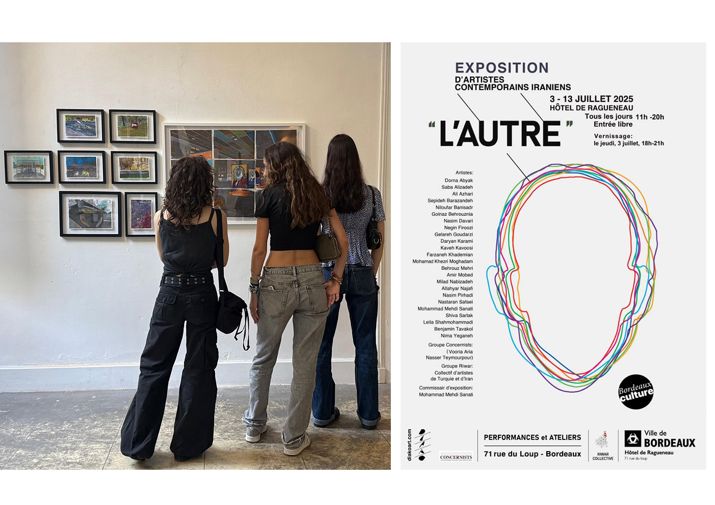 my Photo exhibition in Bordeaux France