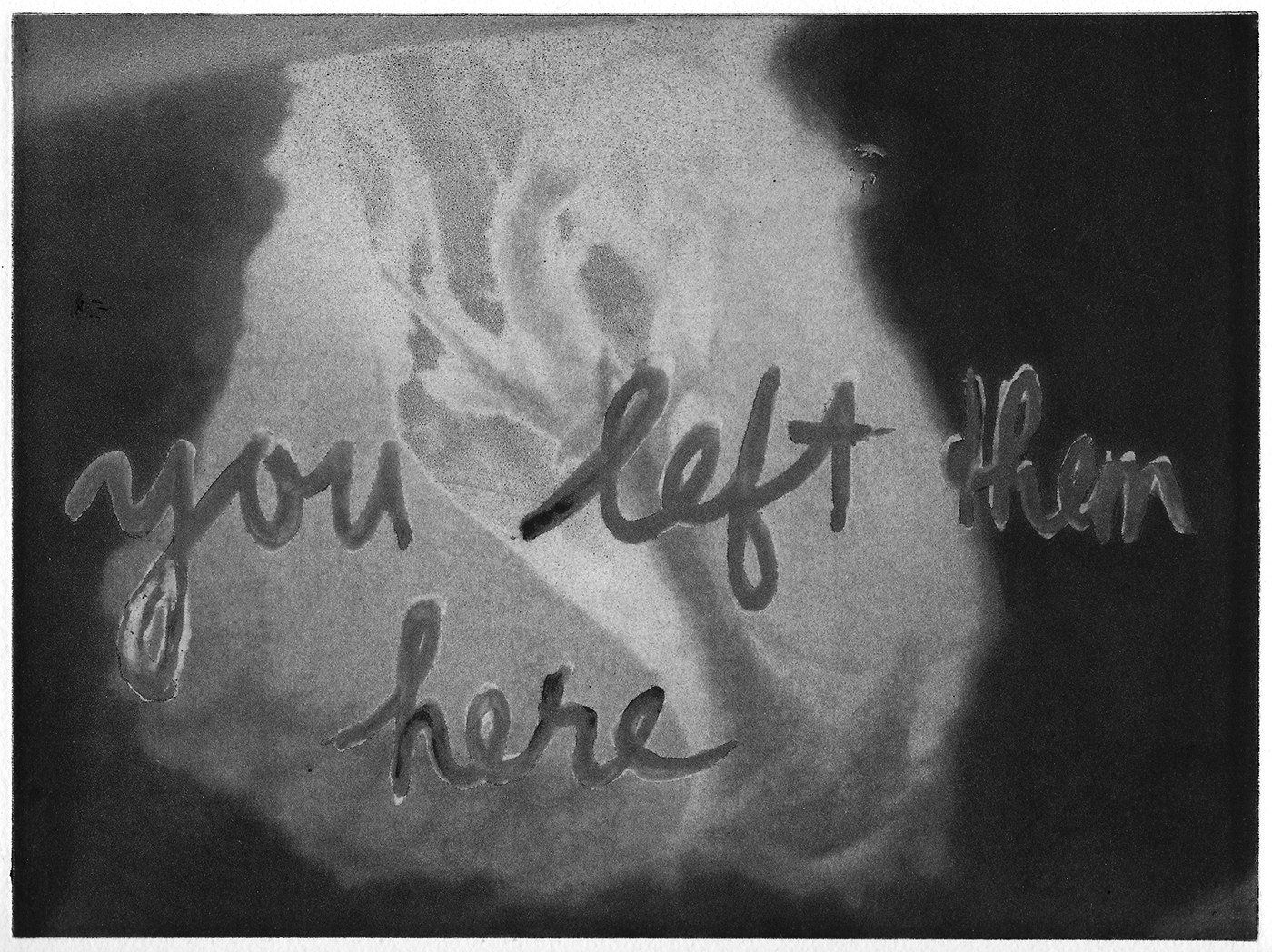 You left them here