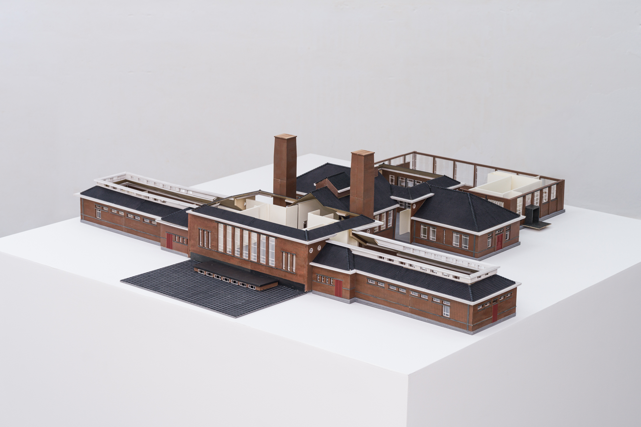 Generaal de Bons Barracks, Building H, 2026, 1:50 scale architectural model