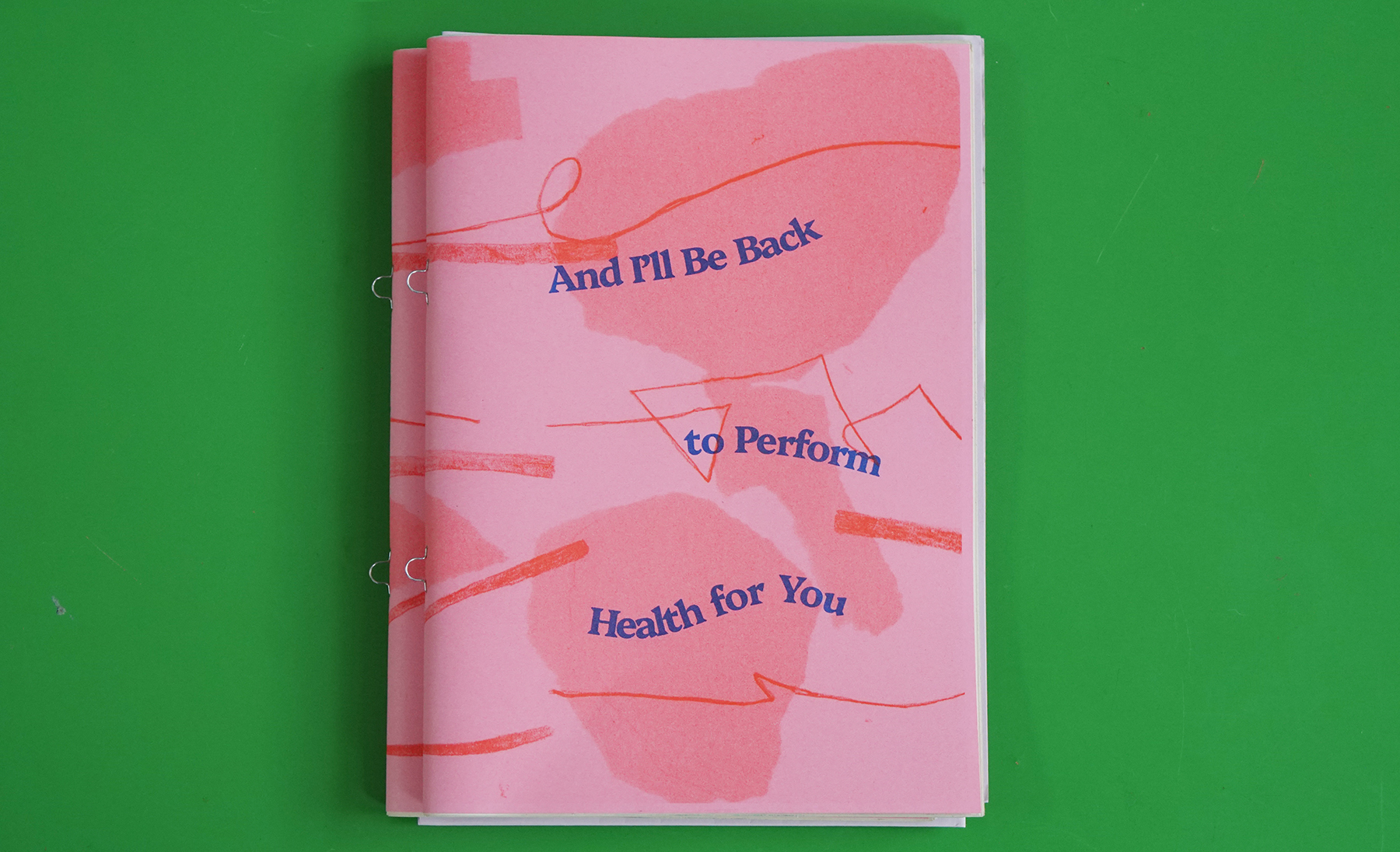 And I'll Be Back to Perform Health for You