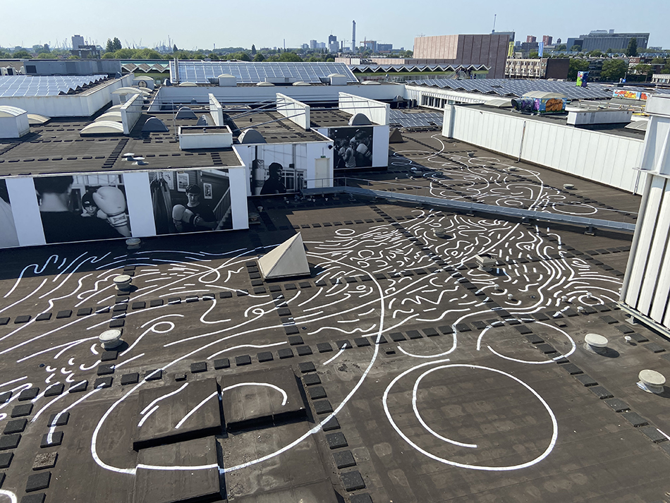 Z––A  (Zuid––Al het andere), Rotterdamse Dakendagen, Bovenop Zuid, Zuidplein rooftop, 2023