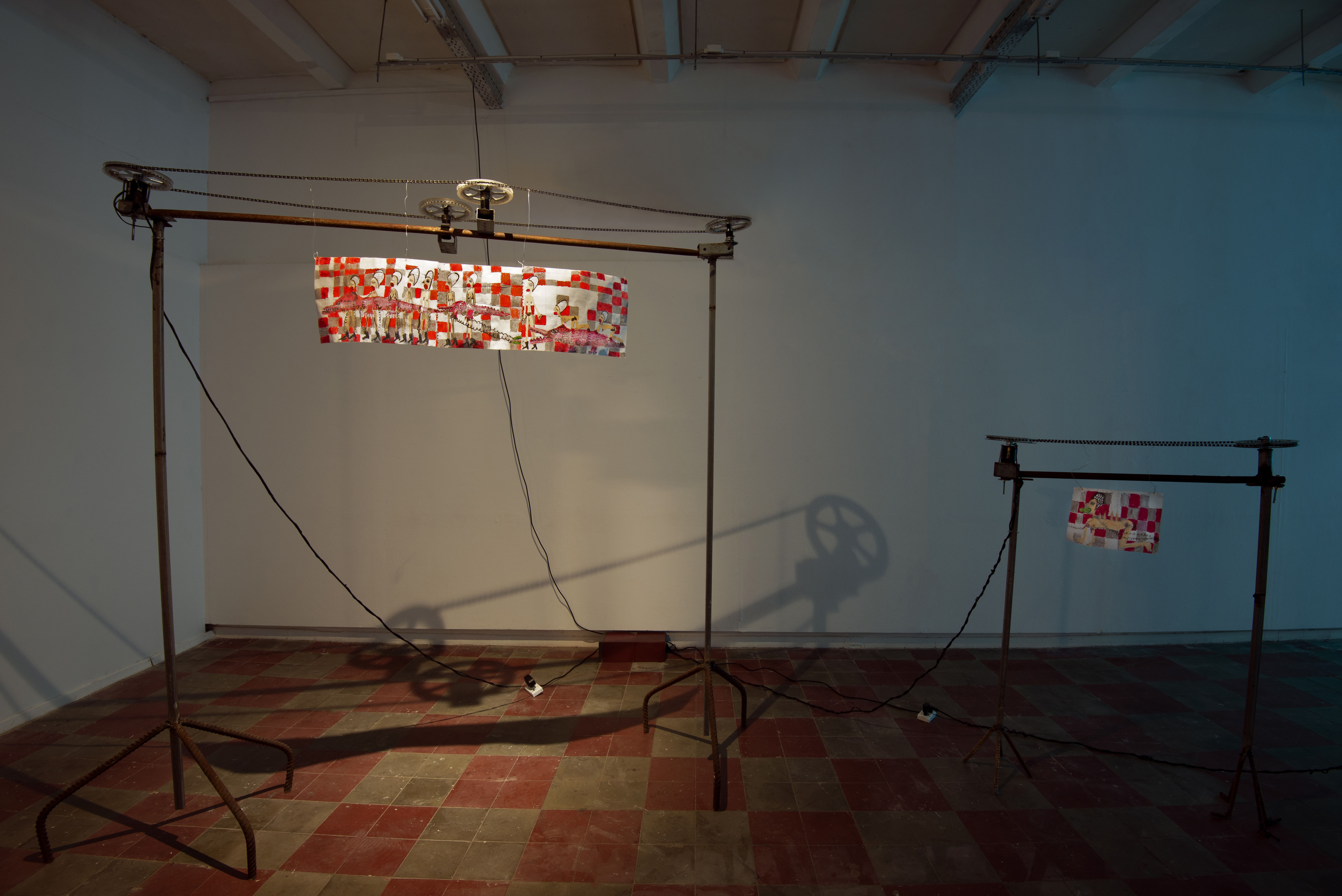 Crocodiled Algorithm /  Procession Sculptures
