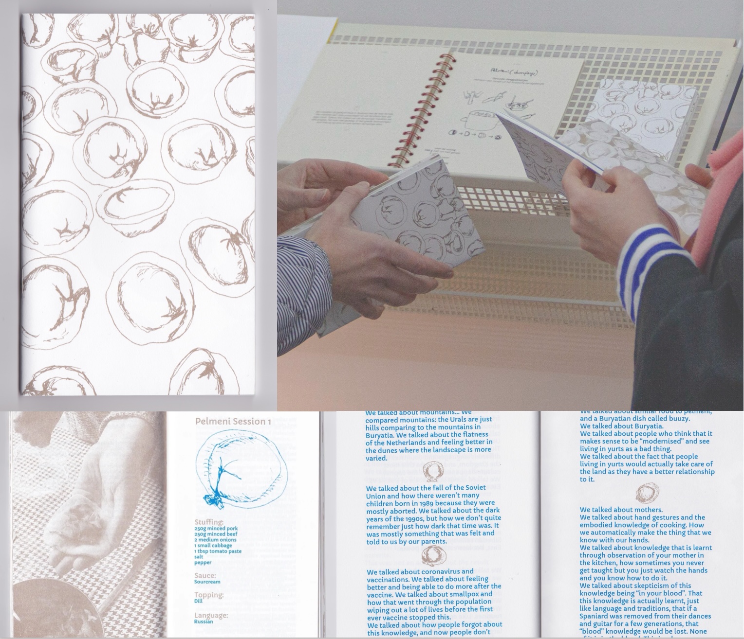 Pelmeni: A Conversation Cookbook (2021-2022)