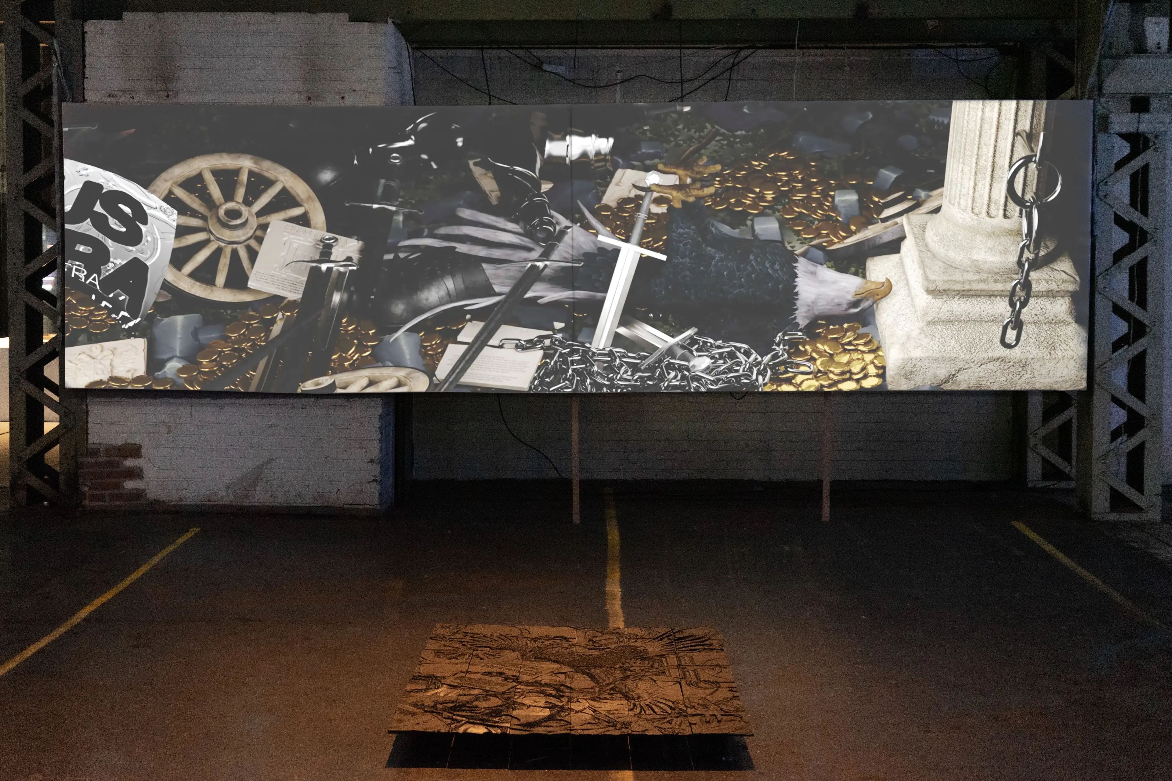 NON ULTRA METAS - Two-channel Video Installation 5’ 44” - 2025