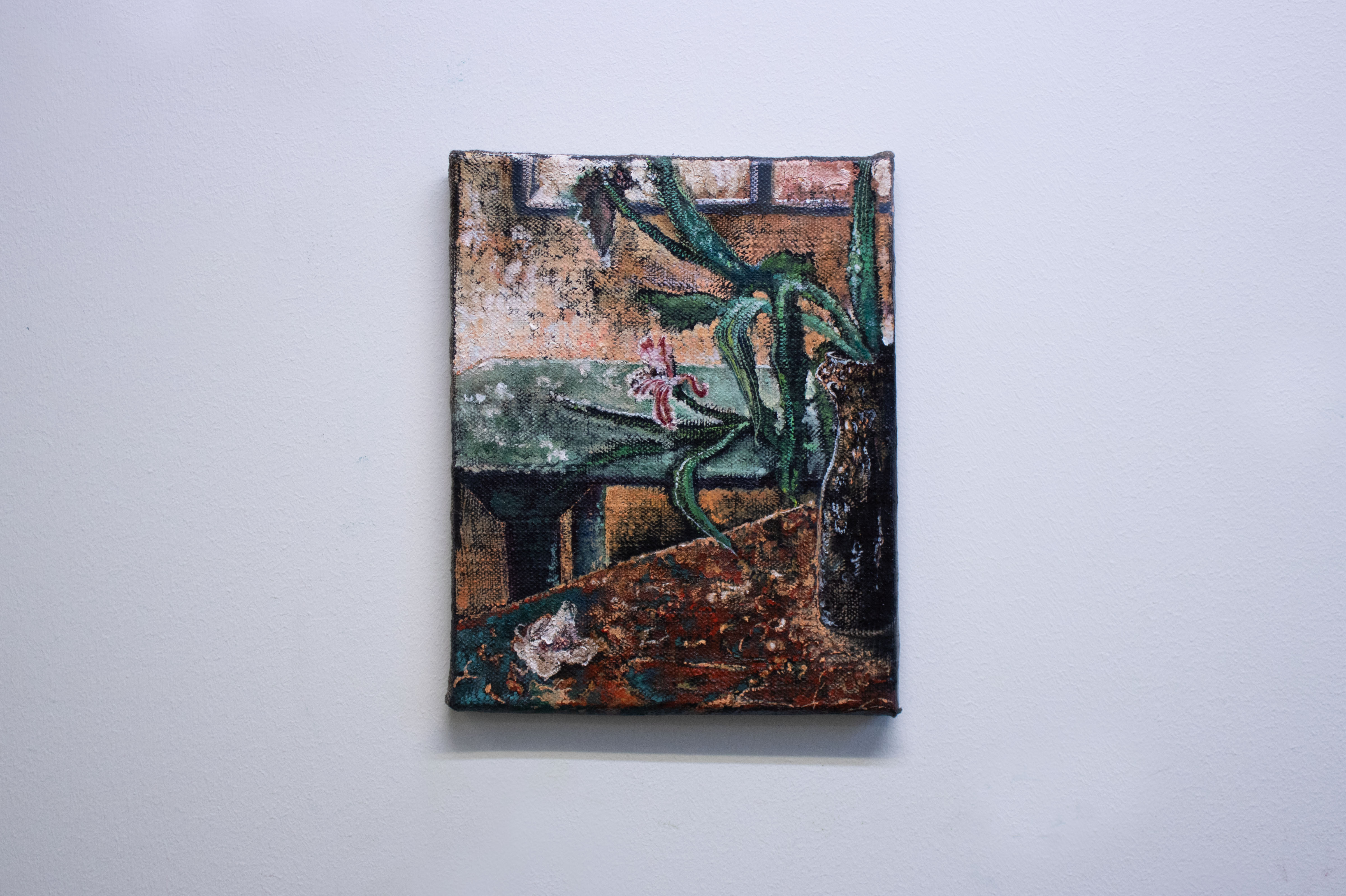 untitled, 2026, oil on cotton canvas, 30 x 24,5 cm